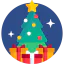 Christmas tree icon 64x64