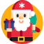 Santa claus icon 64x64