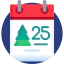 Christmas day icon 64x64