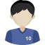 Soccer player icon 64x64