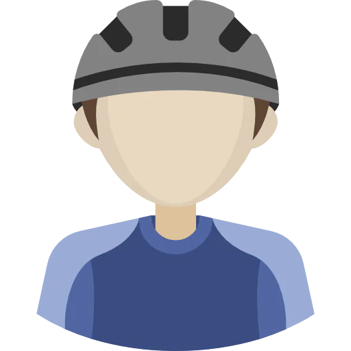 Cyclist icon