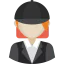 Horsewoman icon 64x64