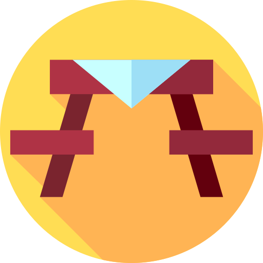Picnic table icon