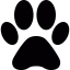 Собачья лапа иконка 64x64
