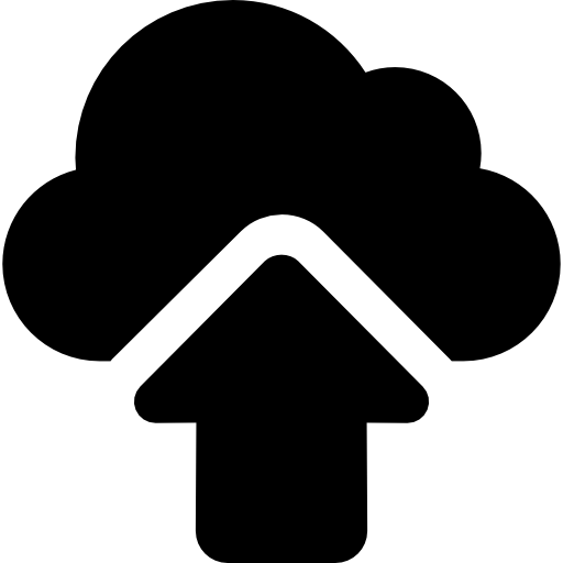 Upload to cloud icon
