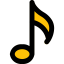 Musical note icon 64x64