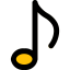 Musical note icon 64x64