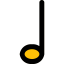 Musical note icon 64x64