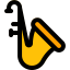 Saxophone Symbol 64x64