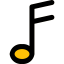 Musical note icon 64x64