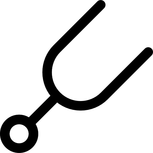 Tuning fork icon
