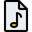 Audio file ícono 64x64