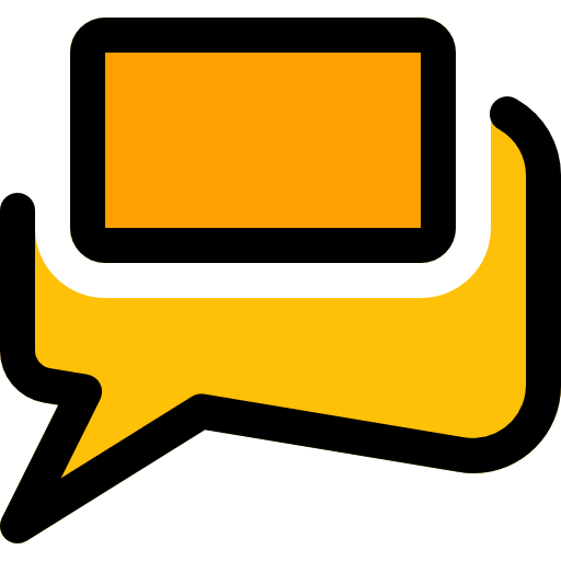 Speech bubble icon