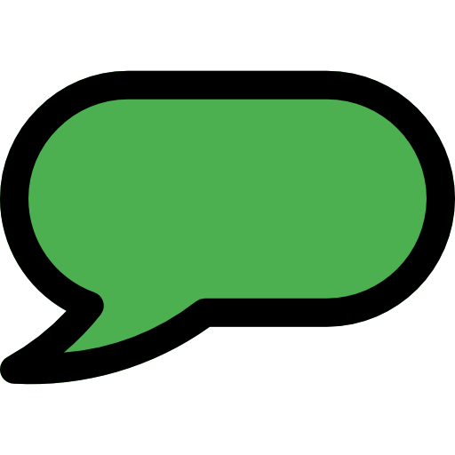 Speech bubble icon
