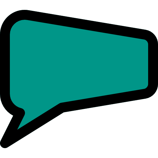 Speech bubble icon