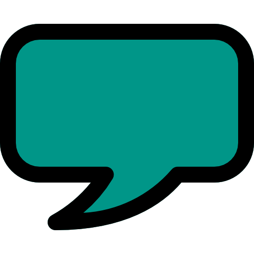 Speech bubble icon