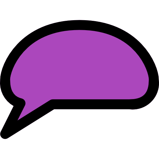 Speech bubble icon