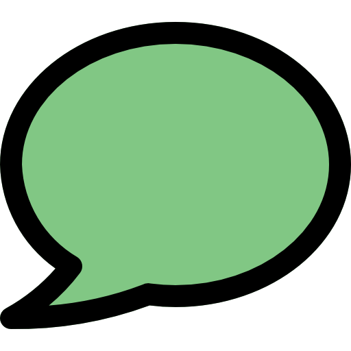 Speech bubble icon