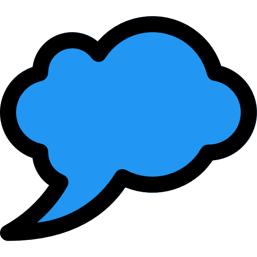Speech bubble icon