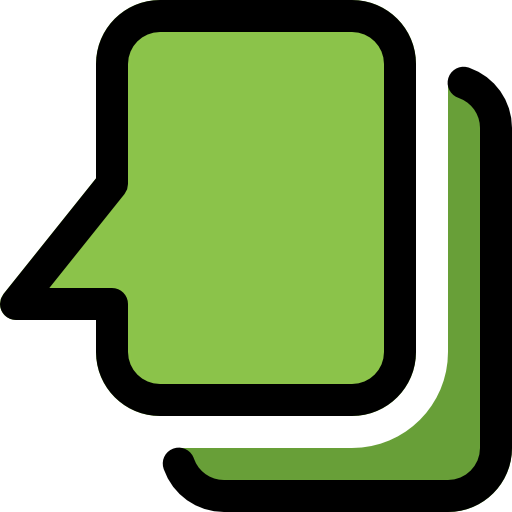 Speech bubble icon