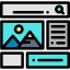 Web design icon 64x64