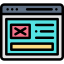 Wireframe biểu tượng 64x64