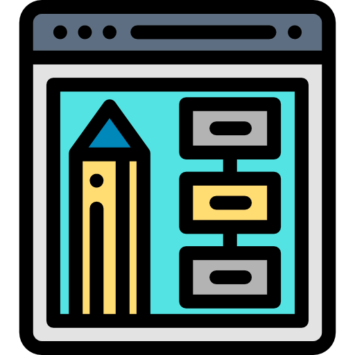 Web design icon