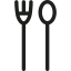 Fork and Spoon ícone 64x64