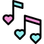Musical notes icon 64x64