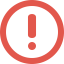 Exclamation mark icon 64x64