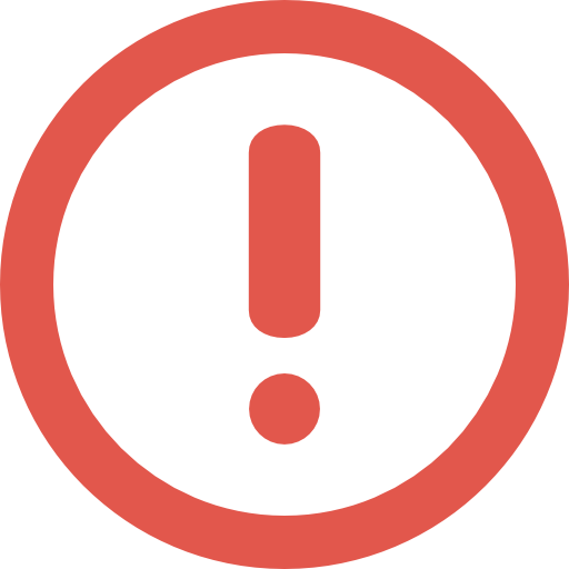 Exclamation mark icon