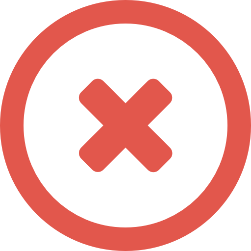 Cancel icon