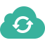 Cloud computing icon 64x64