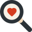 Magnifying glass icon 64x64