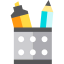 Pen container icon 64x64