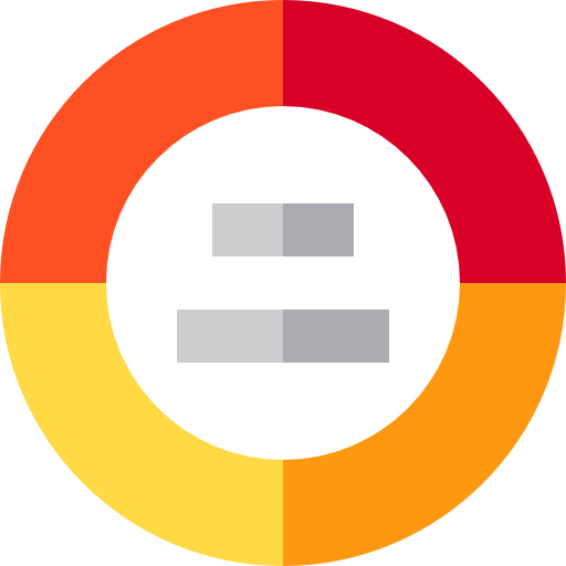 Circular chart icon