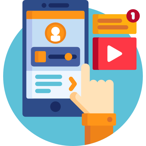 Mobile app icon