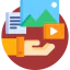 Sharing content ícone 64x64