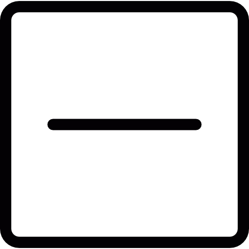 Minus Button icon