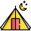 Camping tent Symbol 64x64