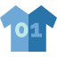 Football jersey icon 64x64