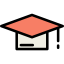 Mortarboard icon 64x64