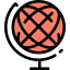 Earth globe Symbol 64x64