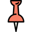Push pin ícone 64x64