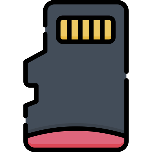 Micro sd card icon
