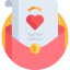 Wedding invitation icon 64x64