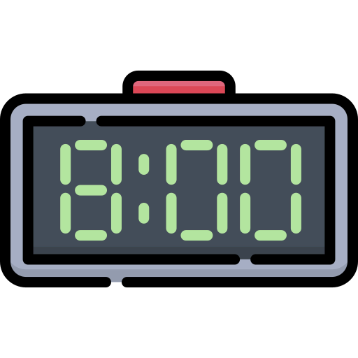 Digital clock icône