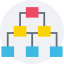 Hierarchical structure icon 64x64