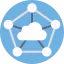 Cloud computing icon 64x64