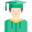 Male student icon 64x64